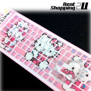 New Hello Kitty Laptop Notebook Keyboard Sticker Cover Wholesale