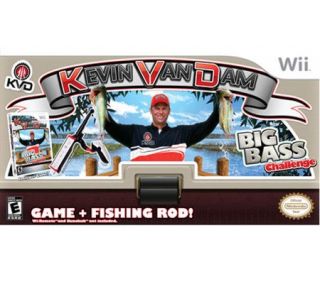Kevin Van Dam Fishing with Rod   Wii —