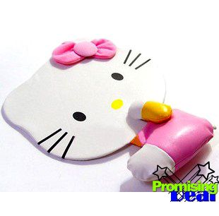 Hello Kitty 3D PU Leather Laptop Computer Mouse Pad