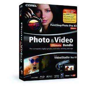COREL PAINTSHOP PRO X3 Ultmate Photo Editing + Video Studio Pro X3