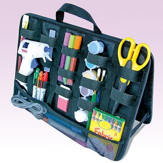 Dual Side Craft Supplies Organizer Caddy Bag New