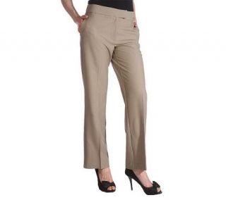 George Simonton Straight Leg Stretch Trousers with Extended Tab