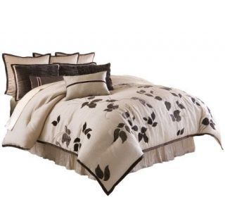 Veratex Botanica Cal King 4 Piece Comforter BedEnsemble —