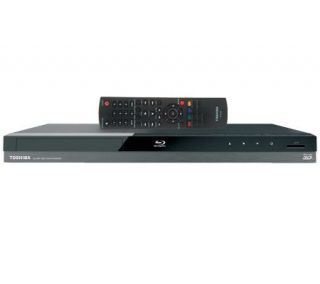 Toshiba 3D 1080p HD Blu ray/DVD Player with Internet Apps —