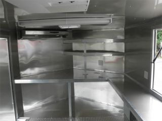 New 8 5 x 14 Concession Food Trailer with Range Hood