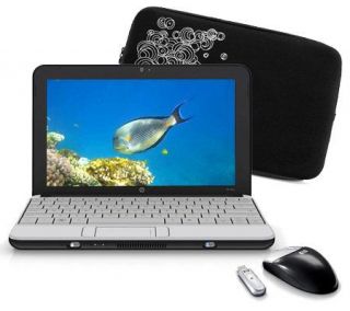 HP Mini 110 1126NR 10.1 Notebook PC Kit   White Swirl —