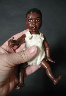   vintage Limited Edition Art doll by NIADA JUDITH CONDON Black Baby
