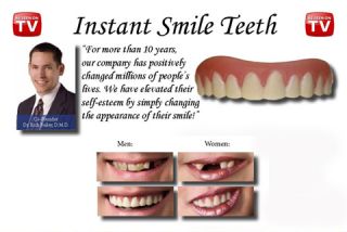  Instant Smile Cosmetic Dentures False Teeth Dental Makeover