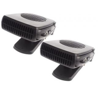 Rally Set of 2 12 Volt Car Heaters & Defrosters —