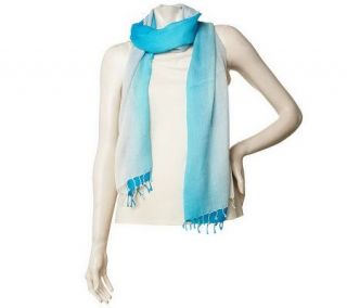 Ombre Scarf with Fringe by VT Luxe —