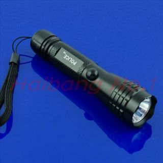 New 120LM CREE Q3 LED Flashlight Waterproof Single File Glare