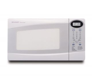 Sharp R230KW 800W Compact Microwave   White —
