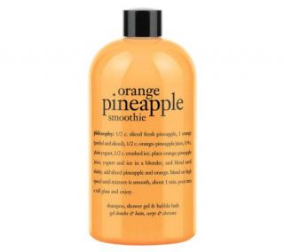 philosophy orange pineapple smoothie 3 in 1 shower gel, 16 oz