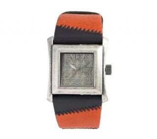 Lucky Brand Ladies Peace Leather Strap Watch —