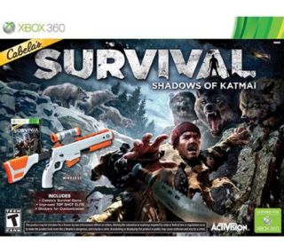 Cabelas Survival AdventureShadows of Katmai w/Gun   Xbox 360
