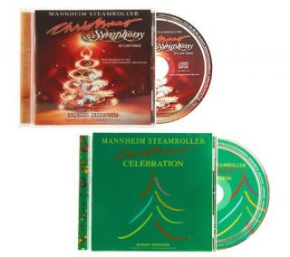 Mannheim Steamroller Christmas Symphony and Celebration CD —