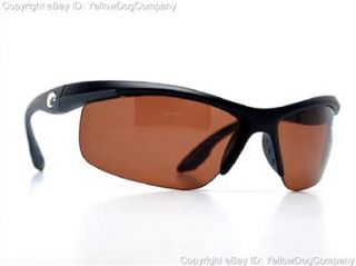 New Costa Del Mar Skimmer Polarized Sunglasses Black