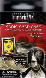 Criss Angel Mindfreak Mind Freak Magic Card Case Cards New