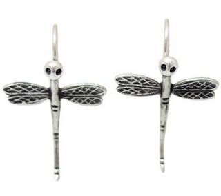 Novica Artisan Crafted Thai Dragonfly Drop Earrings —