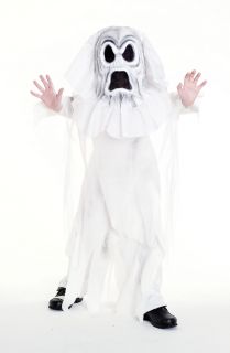  Mask Set Ghoul Scary Kids Boys Spirit Haunt Halloween Costume