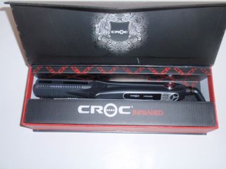 Croc Infrared 1 inch Flat Iron Heats Up to 450 F