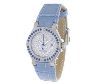Renato Beauty Petite Sapphire and Diamond Watch —