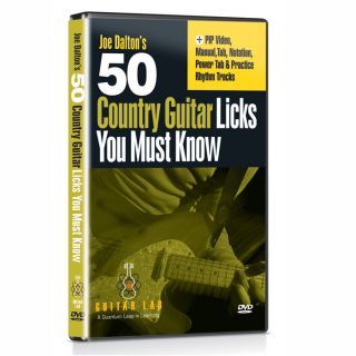 50 Country Guitar Licks You Must Know DVD from Brookstone
