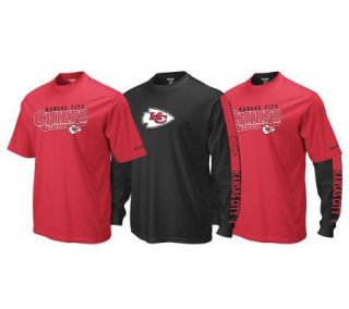 NFL Kansas City Chiefs Option 3 in 1 Combo T Shirt —