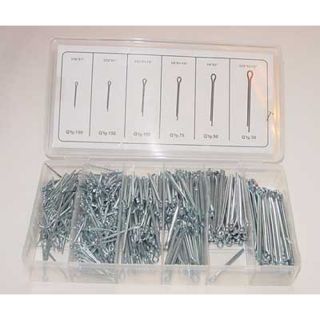1,110 Pc Cotter Hair Pin Clip Set With Case Tools