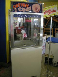 UNIFLOSS COTTON CANDY MACHINE WITH STAND BAG BLOWER AND ACCESSORIES