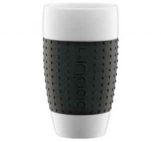 Bodum Pavina Porcelain Cup with Silicone Grip,17 oz —