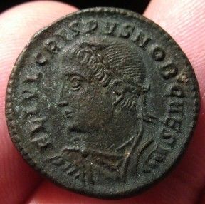 Crispus AE3 Providentiae Caess RARE