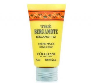 LOccitane Bergamot Tea Hand Cream —