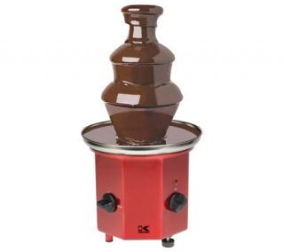 Kalorik Chocolate Fountain   Red —