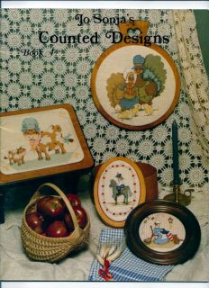Jo Sonjas Counted Designs Book 4 Counted Cross Stitch
