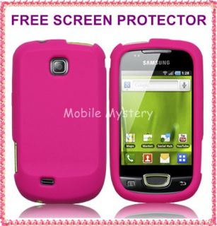 Pink Silicone Soft Case Cover Skin for Samsung GT S5570 Galaxy Mini SP