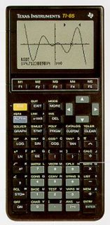 Texas Instrument TI 85 Graphing Calculator —