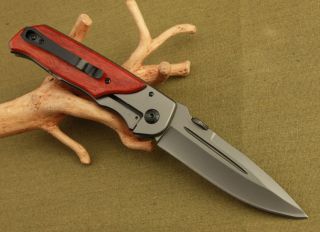 Browning DA30 Wood Counter Strike Rescue Pocket Knife KB21