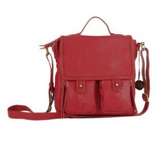 The Sak Fontana Leather Flap Bag —