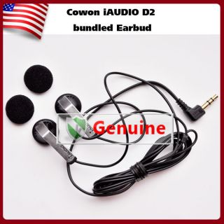 COWON iAudio D2 Digital Media Player Bundled Headphones