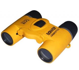 Bower 7x18 Waterproof Compact Black Binoculars   E260687