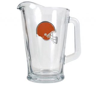 NFL Cleveland Browns 60 oz Glass Pitcher —