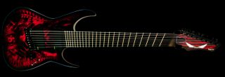 Dean Rusty Cooley USA Signature 8 String Fanned Fret Xenocide Electric