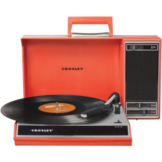Crosley Radio CR6016A re Spinnerette Turntable Red UPC 710244210706