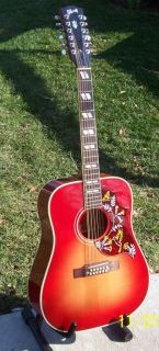 Gibson Hummingbird 12 string 2011 Limited Edition Near Mint LAST