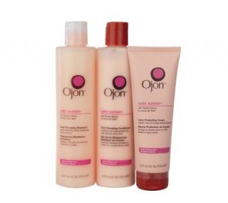 Ojon Color Sustain Shampoo, Conditioner and Cream —