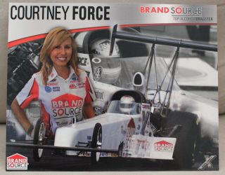 Courtney Force Brand Source Top Alcohol Car Driver Handout