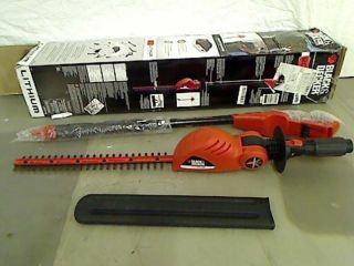 22 inch 20 volt lithium ion cordless pole hedge trimmer