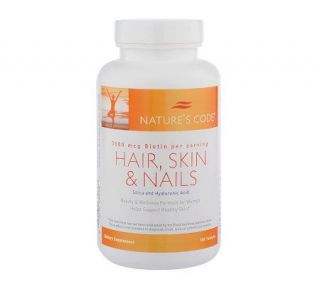 Natures Code 180 Day Supply Hair, Skin and Nails Tablets —