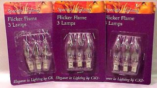 Bethlehem Lights Set Of 9 Flicker Flame C7 Replacement Bulb